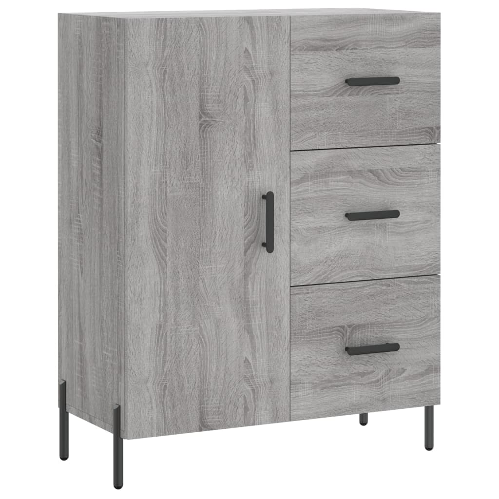 Ντουλάπι Γκρι Sonoma 69,5 x 34 x 90 εκ. από Επεξεργασμένο Ξύλο