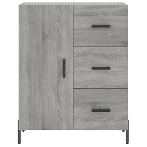 Ντουλάπι Γκρι Sonoma 69,5 x 34 x 90 εκ. από Επεξεργασμένο Ξύλο