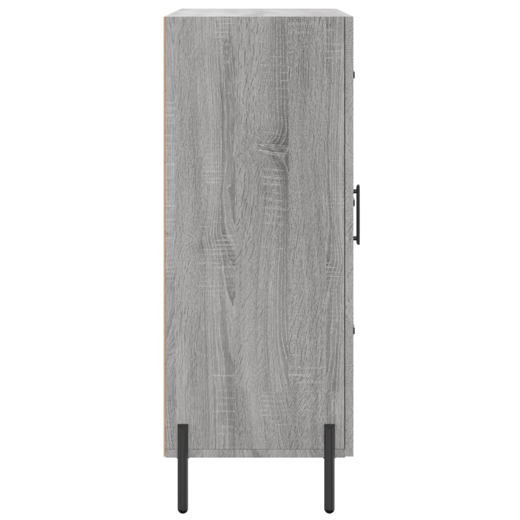 Ντουλάπι Γκρι Sonoma 69,5 x 34 x 90 εκ. από Επεξεργασμένο Ξύλο