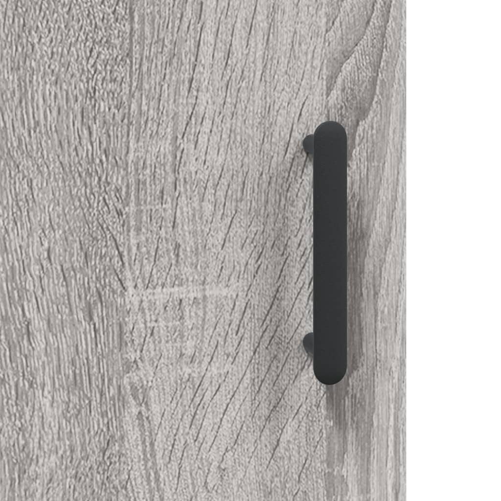 Ντουλάπι Γκρι Sonoma 69,5 x 34 x 90 εκ. από Επεξεργασμένο Ξύλο