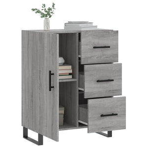 Ντουλάπι Γκρι Sonoma 69,5 x 34 x 90 εκ. από Επεξεργασμένο Ξύλο