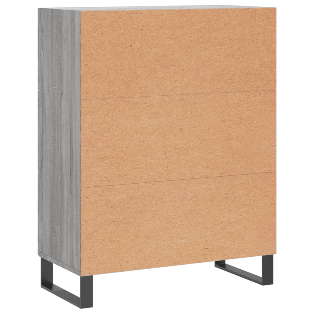 Ντουλάπι Γκρι Sonoma 69,5 x 34 x 90 εκ. από Επεξεργασμένο Ξύλο