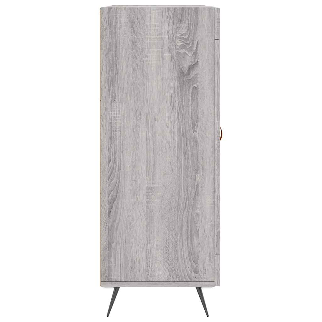 Ντουλάπι Γκρι Sonoma 69,5 x 34 x 90 εκ. από Επεξεργασμένο Ξύλο