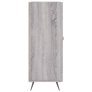 Ντουλάπι Γκρι Sonoma 69,5 x 34 x 90 εκ. από Επεξεργασμένο Ξύλο