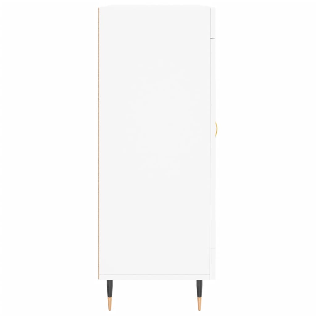 Ντουλάπι Λευκό 69,5 x 34 x 90 εκ. από Επεξεργασμένο Ξύλο - Pakobazaar
