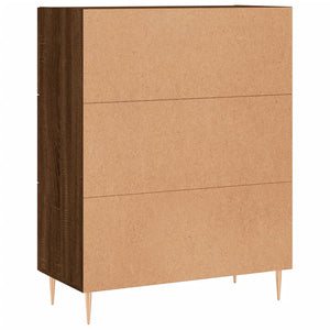 Ντουλάπι Καφέ Δρυς 69,5 x 34 x 90 εκ. Επεξεργασμένο Ξύλο