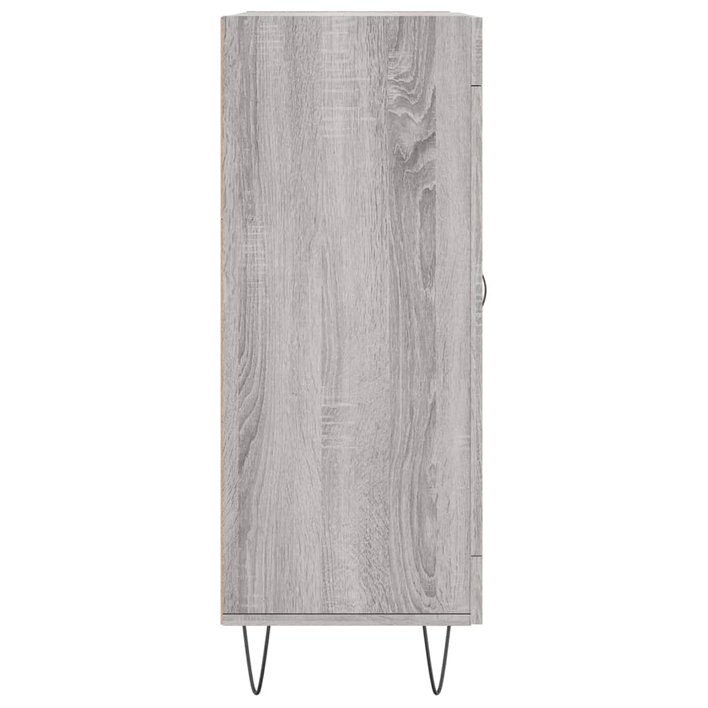 Ντουλάπι Γκρι Sonoma 69,5 x 34 x 90 εκ. από Επεξεργασμένο Ξύλο