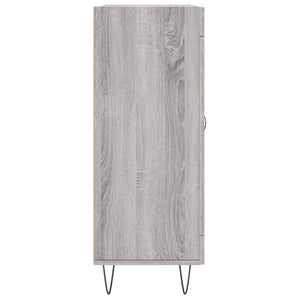 Ντουλάπι Γκρι Sonoma 69,5 x 34 x 90 εκ. από Επεξεργασμένο Ξύλο