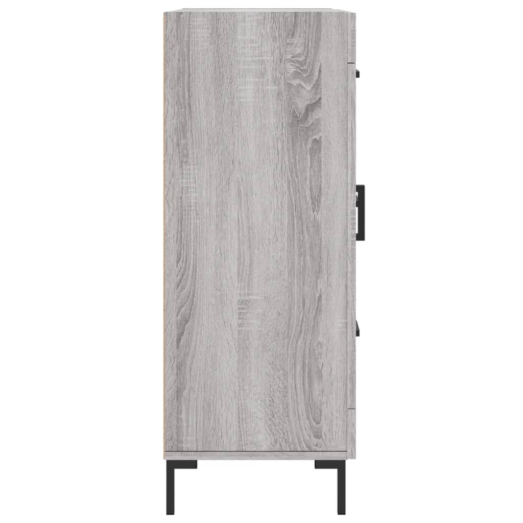 Ντουλάπι Γκρι Sonoma 69,5 x 34 x 90 εκ. από Επεξεργασμένο Ξύλο
