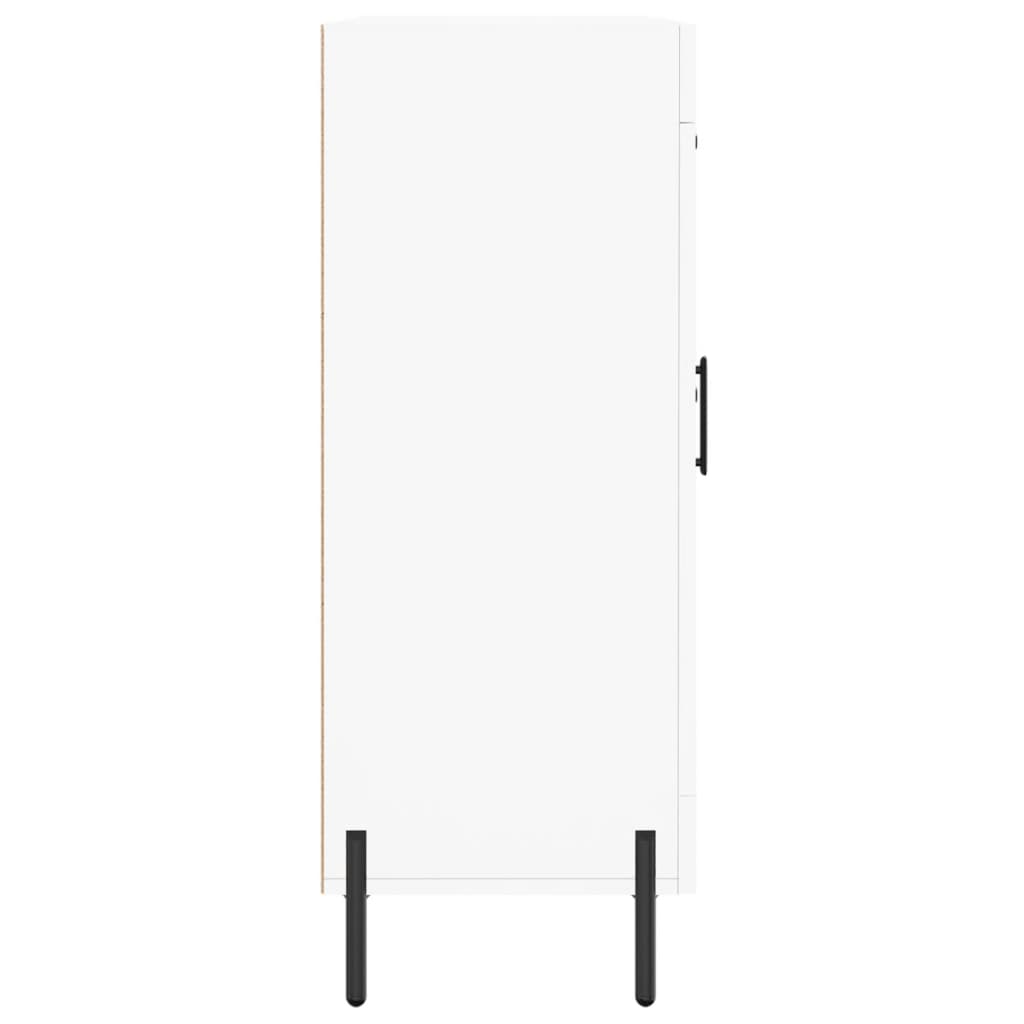 Ντουλάπι Λευκό 69,5 x 34 x 90 εκ. από Επεξεργασμένο Ξύλο