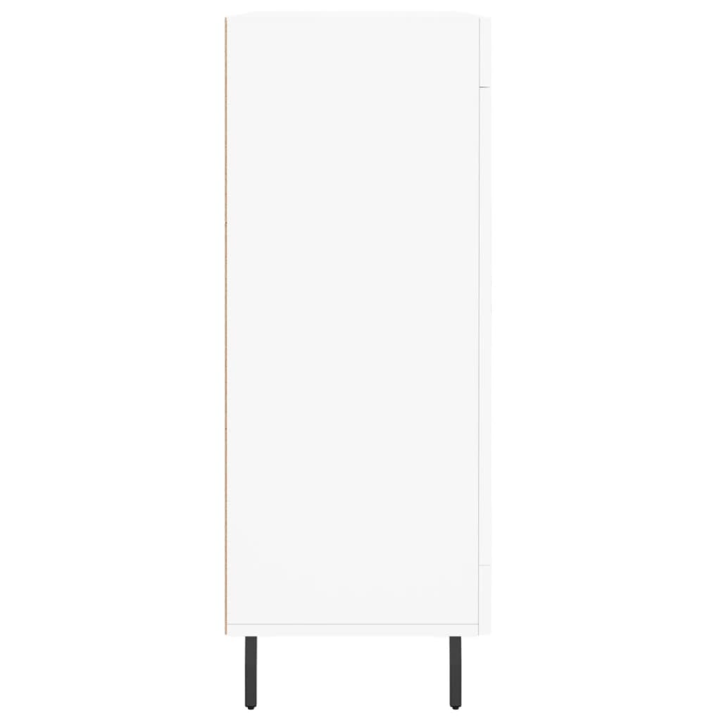 Ντουλάπι Λευκό 69,5 x 34 x 90 εκ. από Επεξεργασμένο Ξύλο