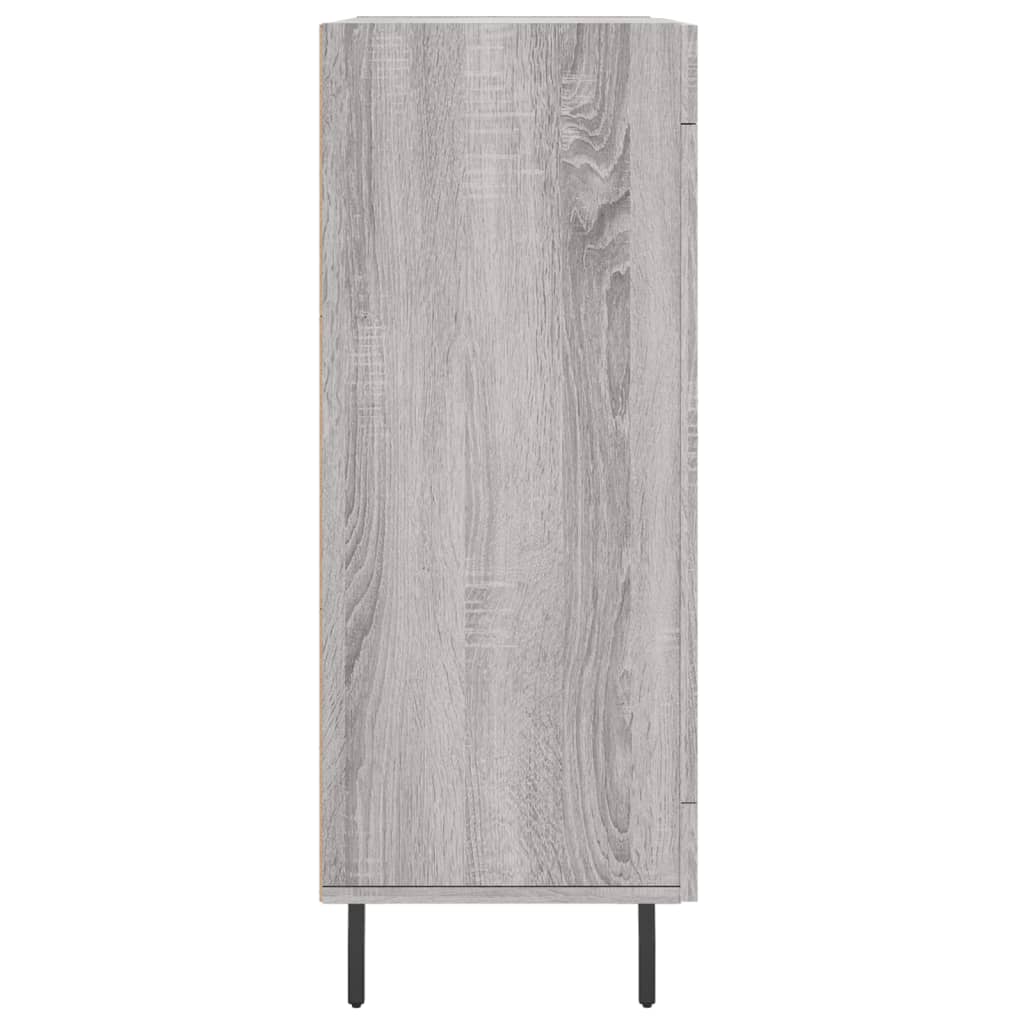 Ντουλάπι Γκρι Sonoma 69,5 x 34 x 90 εκ. από Επεξεργασμένο Ξύλο - Pakobazaar