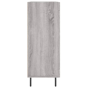 Ντουλάπι Γκρι Sonoma 69,5 x 34 x 90 εκ. από Επεξεργασμένο Ξύλο - Pakobazaar