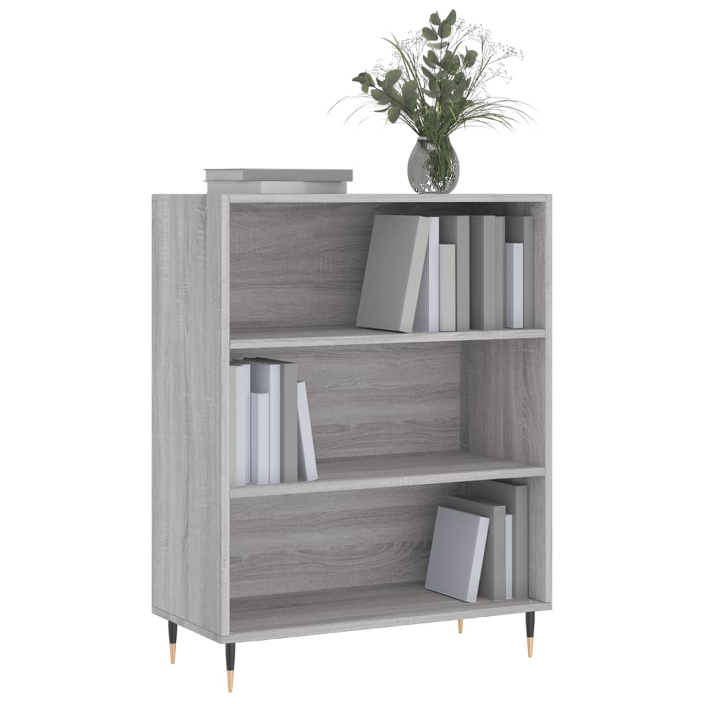 Βιβλιοθήκη Γκρι Sonoma 69,5 x 32,5 x 90 εκ. από Επεξεργ. Ξύλο