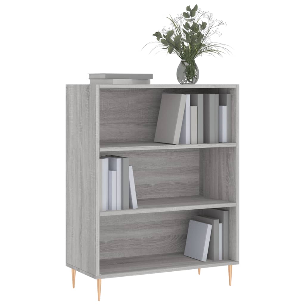 Βιβλιοθήκη Γκρι Sonoma 69,5 x 32,5 x 90 εκ. από Επεξεργ. Ξύλο
