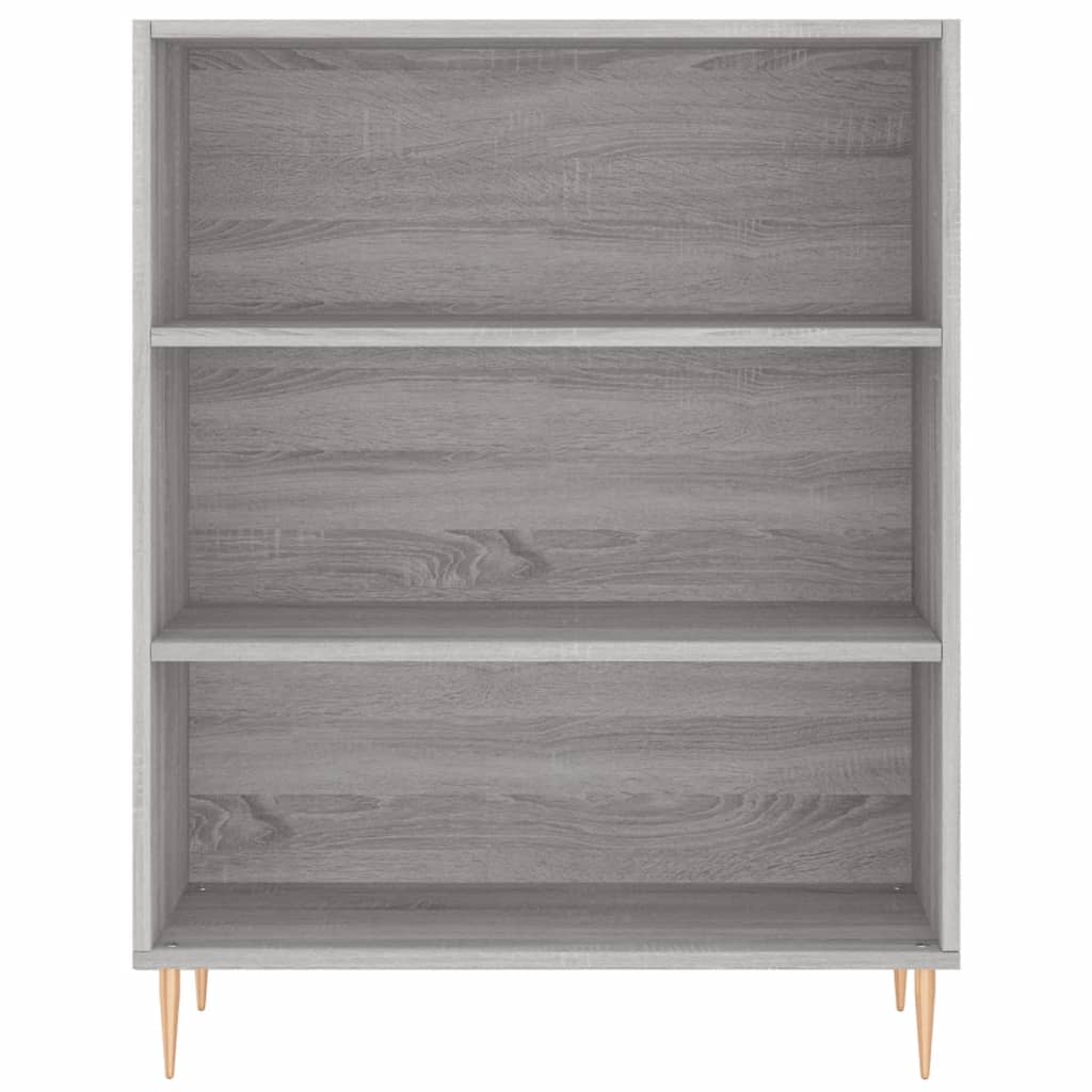 Βιβλιοθήκη Γκρι Sonoma 69,5 x 32,5 x 90 εκ. από Επεξεργ. Ξύλο