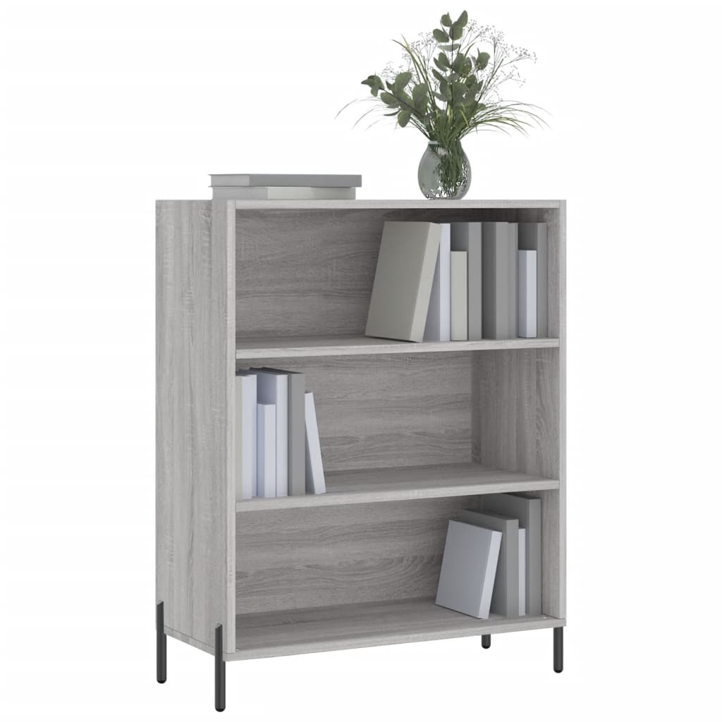 Ραφιέρα Γκρι Sonoma 69,5 x 32,5 x 90 εκ. από Επεξεργασμένο Ξύλο - Pakobazaar
