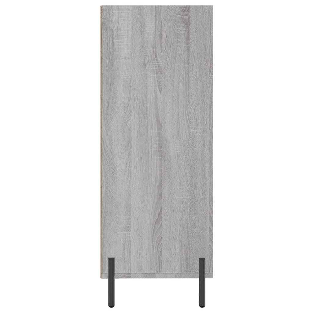 Ραφιέρα Γκρι Sonoma 69,5 x 32,5 x 90 εκ. από Επεξεργασμένο Ξύλο - Pakobazaar
