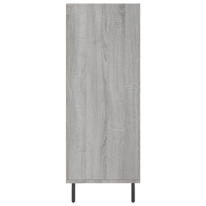Ραφιέρα Γκρι Sonoma 69,5 x 32,5 x 90 εκ. από Επεξεργασμένο Ξύλο