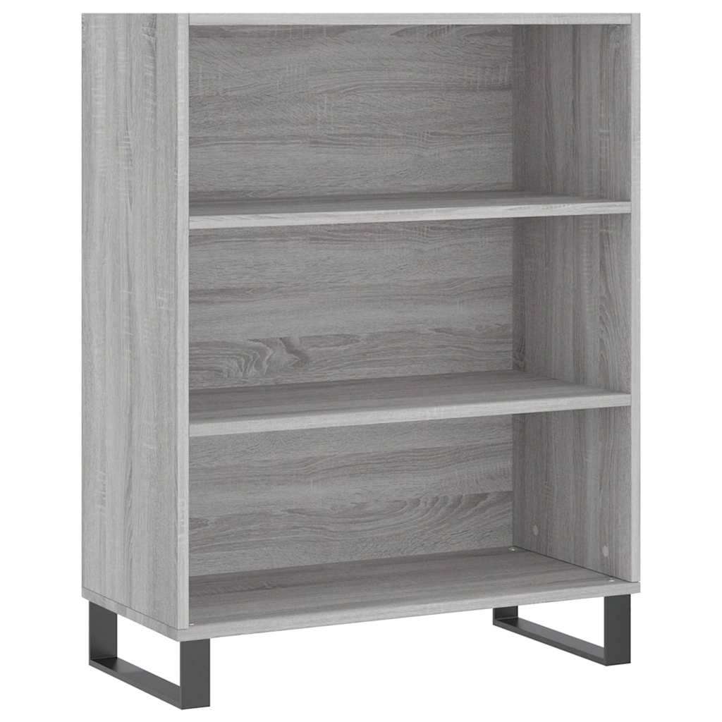 Ραφιέρα Γκρι Sonoma 69,5 x 32,5 x 90 εκ. από Επεξεργασμένο Ξύλο - Pakobazaar