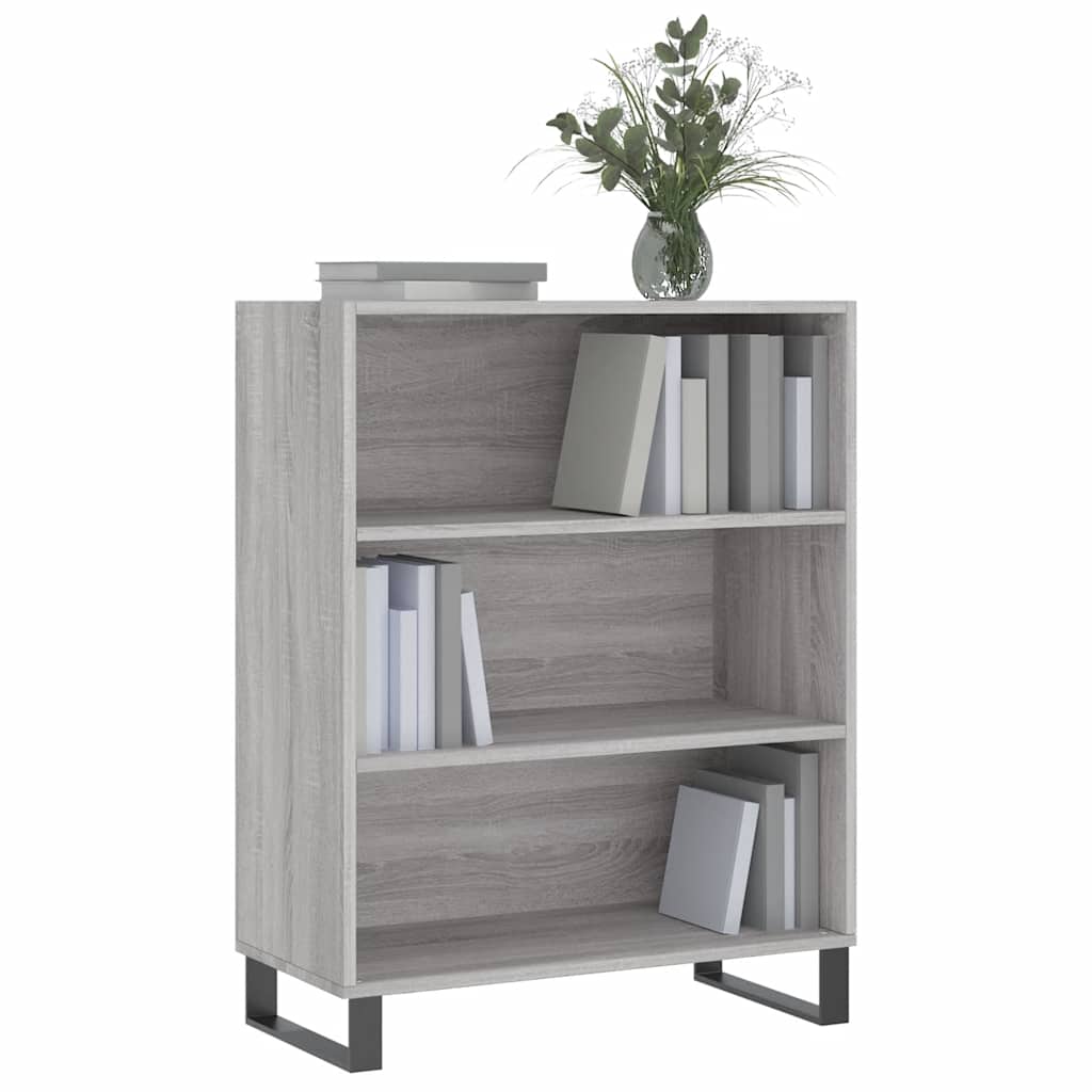 Ραφιέρα Γκρι Sonoma 69,5 x 32,5 x 90 εκ. από Επεξεργασμένο Ξύλο - Pakobazaar
