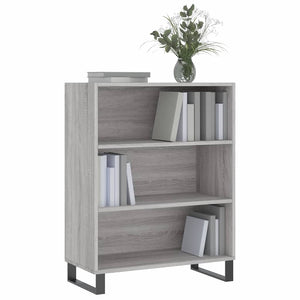 Ραφιέρα Γκρι Sonoma 69,5 x 32,5 x 90 εκ. από Επεξεργασμένο Ξύλο - Pakobazaar