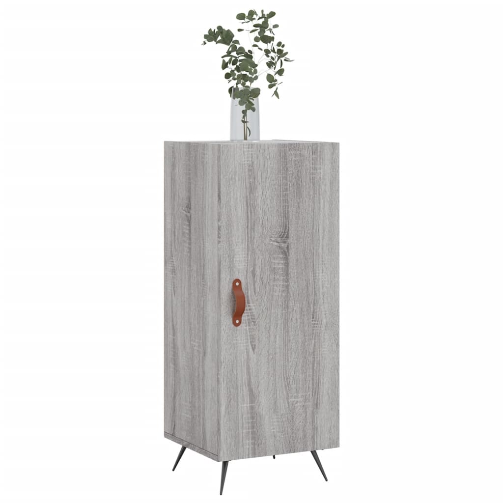 Ντουλάπι Γκρι Sonoma 34,5x34x90 εκ. από Επεξεργασμένο Ξύλο