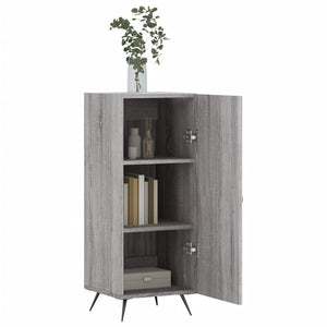 Ντουλάπι Γκρι Sonoma 34,5x34x90 εκ. από Επεξεργασμένο Ξύλο