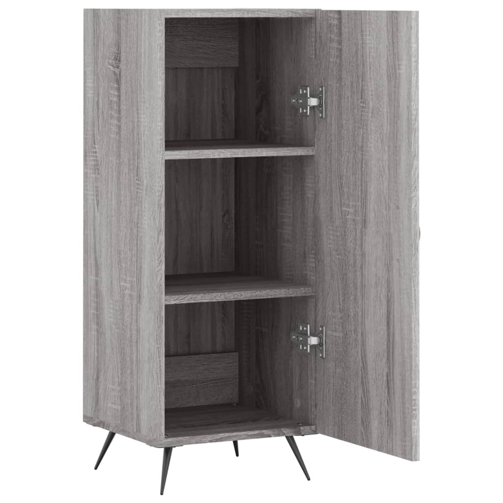Ντουλάπι Γκρι Sonoma 34,5x34x90 εκ. από Επεξεργασμένο Ξύλο