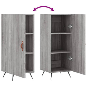 Ντουλάπι Γκρι Sonoma 34,5x34x90 εκ. από Επεξεργασμένο Ξύλο