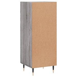 Ντουλάπι Γκρι Sonoma 34,5x34x90 εκ. από Επεξεργασμένο Ξύλο