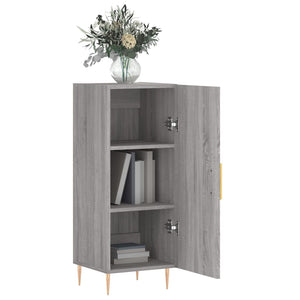 Ντουλάπι Γκρι Sonoma 34,5x34x90 εκ. από Επεξεργασμένο Ξύλο
