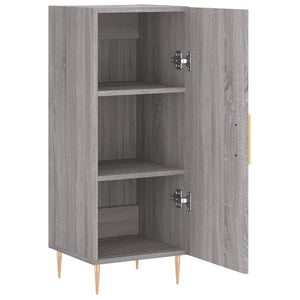 Ντουλάπι Γκρι Sonoma 34,5x34x90 εκ. από Επεξεργασμένο Ξύλο