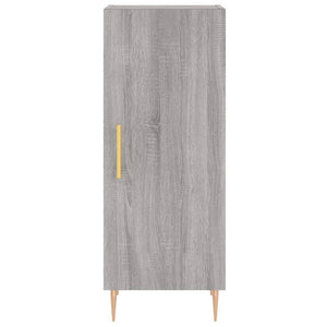 Ντουλάπι Γκρι Sonoma 34,5x34x90 εκ. από Επεξεργασμένο Ξύλο