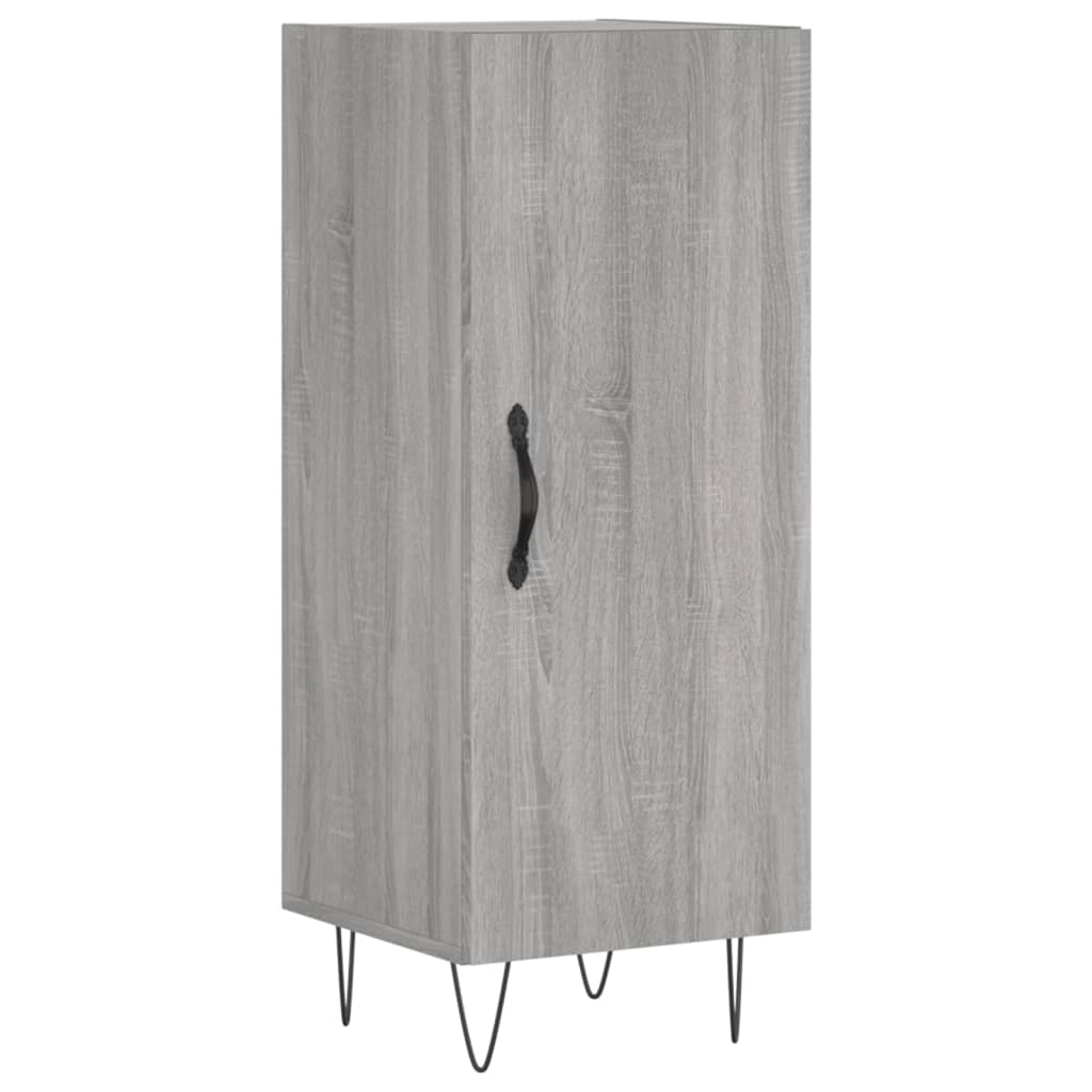 Ντουλάπι Γκρι Sonoma 34,5x34x90 εκ. από Επεξεργασμένο Ξύλο