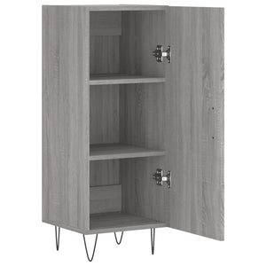 Ντουλάπι Γκρι Sonoma 34,5x34x90 εκ. από Επεξεργασμένο Ξύλο