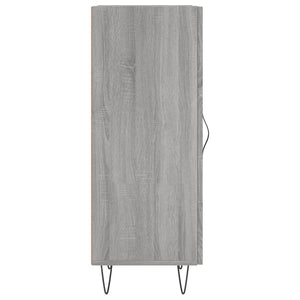 Ντουλάπι Γκρι Sonoma 34,5x34x90 εκ. από Επεξεργασμένο Ξύλο