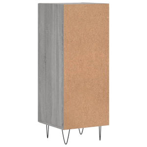 Ντουλάπι Γκρι Sonoma 34,5x34x90 εκ. από Επεξεργασμένο Ξύλο