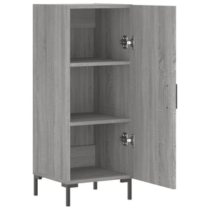 Ντουλάπι Γκρι Sonoma 34,5x34x90 εκ. από Επεξεργασμένο Ξύλο