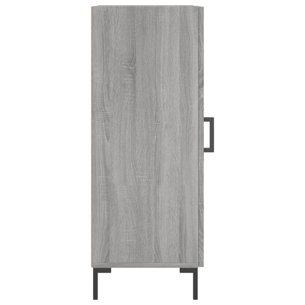 Ντουλάπι Γκρι Sonoma 34,5x34x90 εκ. από Επεξεργασμένο Ξύλο