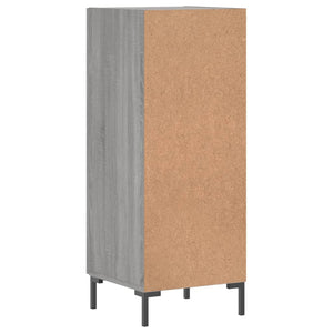 Ντουλάπι Γκρι Sonoma 34,5x34x90 εκ. από Επεξεργασμένο Ξύλο
