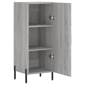 Ντουλάπι Γκρι Sonoma 34,5x34x90 εκ. από Επεξεργασμένο Ξύλο
