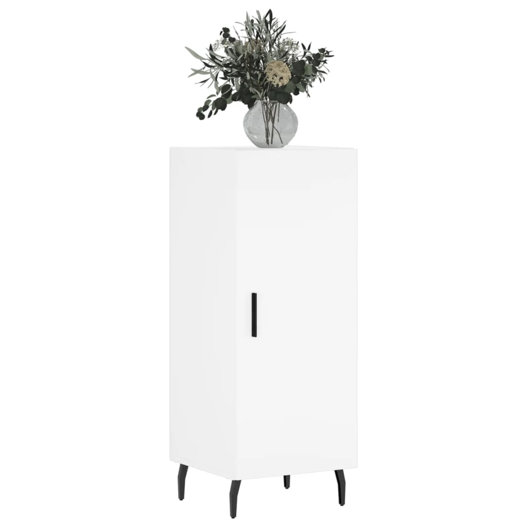 Ντουλάπι Λευκό 34,5 x 34 x 90 εκ. από Επεξεργασμένο Ξύλο