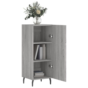 Ντουλάπι Γκρι Sonoma 34,5x34x90 εκ. από Επεξεργασμένο Ξύλο