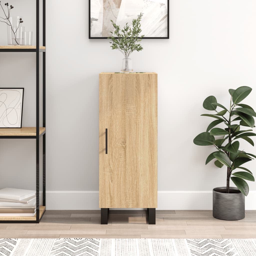 Ντουλάπι Sonoma Δρυς 34,5x34x90 εκ. από Επεξεργασμένο Ξύλο - Pakobazaar