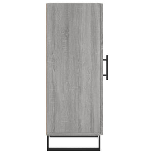 Ντουλάπι Γκρι Sonoma 34,5x34x90 εκ. από Επεξεργασμένο Ξύλο - Pakobazaar
