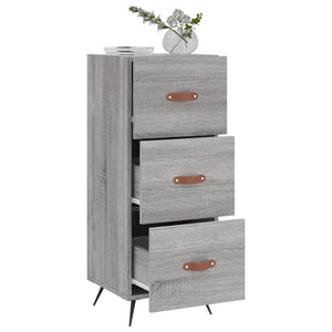 Ντουλάπι Γκρι Sonoma 34,5x34x90 εκ. από Επεξεργασμένο Ξύλο