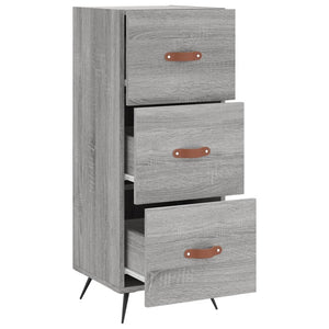 Ντουλάπι Γκρι Sonoma 34,5x34x90 εκ. από Επεξεργασμένο Ξύλο