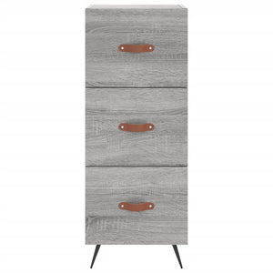 Ντουλάπι Γκρι Sonoma 34,5x34x90 εκ. από Επεξεργασμένο Ξύλο