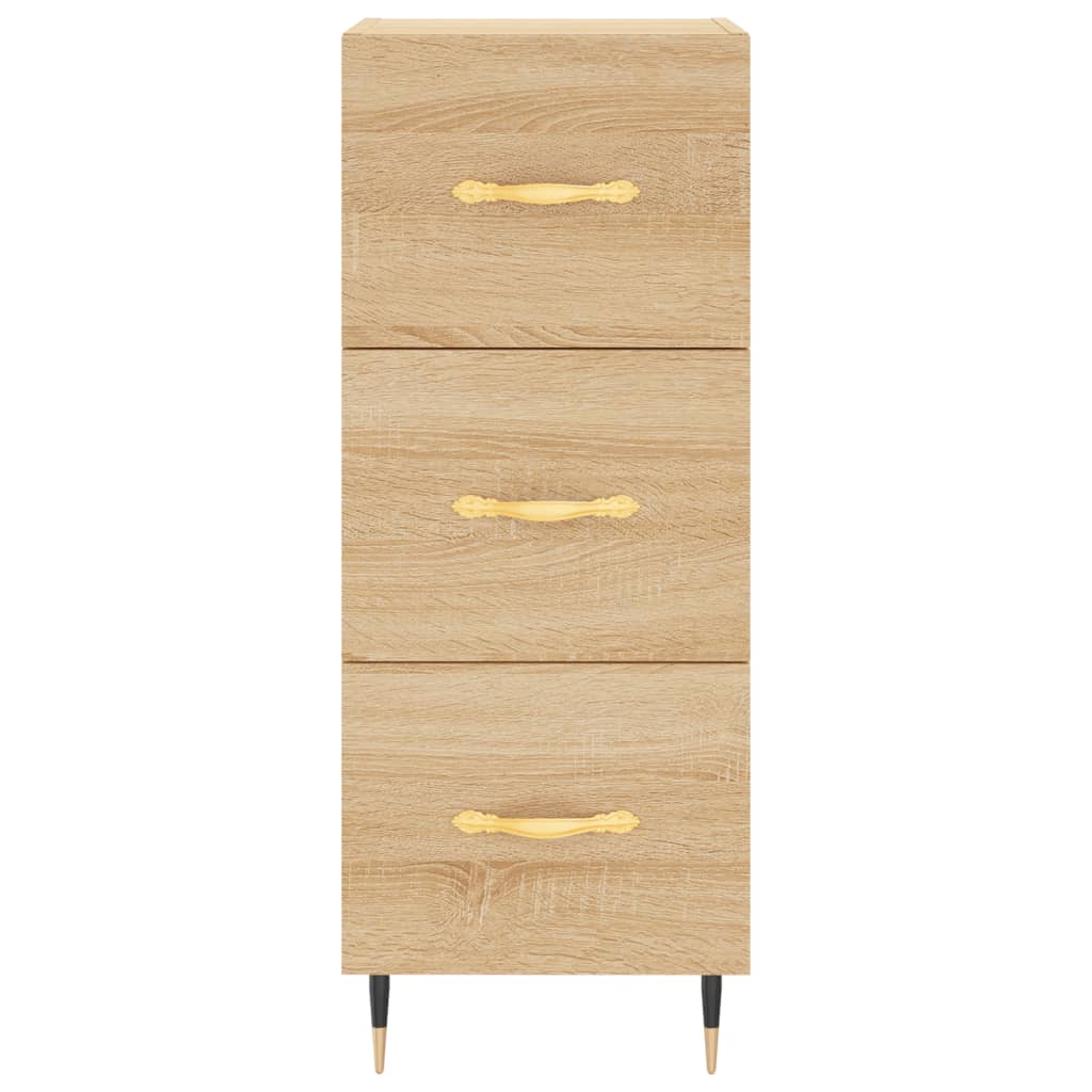 Ντουλάπι Sonoma Δρυς 34,5x34x90 εκ. από Επεξεργασμένο Ξύλο